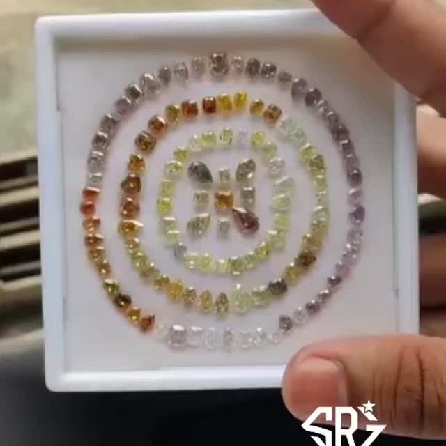 Elevate your diamond collection with a dazzling array of fancy multi diamonds. These mixed-shaped Natural diamonds in various colors and cuts are perfect for creating unique and eye-catching jewelry

From rings to earrings, necklaces to bracelets, these versatile diamonds can add a touch of glamour and individuality to any kind of jewelry design

Mix Shape & Mix Size // VS To 11 // Natural Fancy

You can customise your order in all shape and size..

Made By Order!! // Beautiful Bracelets, Rings Jewellery ++

++Follow for more jewelry content! Natural Fancy OTOP