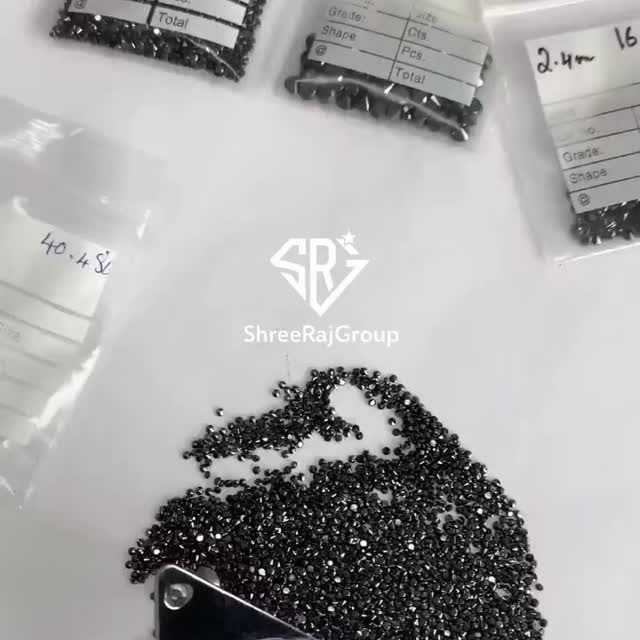 Black Round Diamonds 🖤
.
.
All Sizes & Sives Available 🍁 (Round)

You can customise your order in all shape and size.. 
Made By Order!! // Beautiful Bracelets, Rings 💍 Jewellery ✨
.
++Follow for more jewelry content! #ShreeRajGroup
.
.
.
#blackdiamond #nacklessjewellery  #diamondlivers diamondring